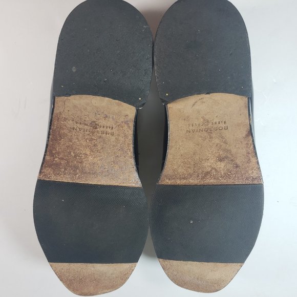 Bostonian Men's Tahoe Black Cap Toe Dress Shoes 11 - Picture 7 of 8